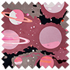 Interstellar, Nebula Pink - Roman Blind